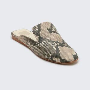 Dolce Vita Brie mule snakeskin